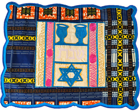 Challah Cover with Kiddush Cups