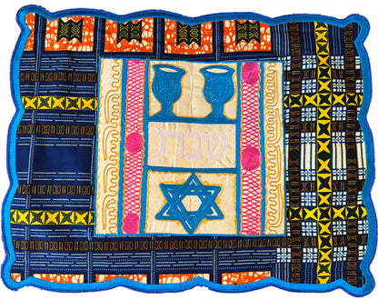 Challah Cover with Kiddush Cups